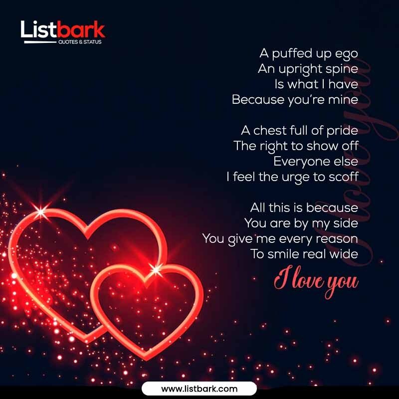 girlfriend poems
