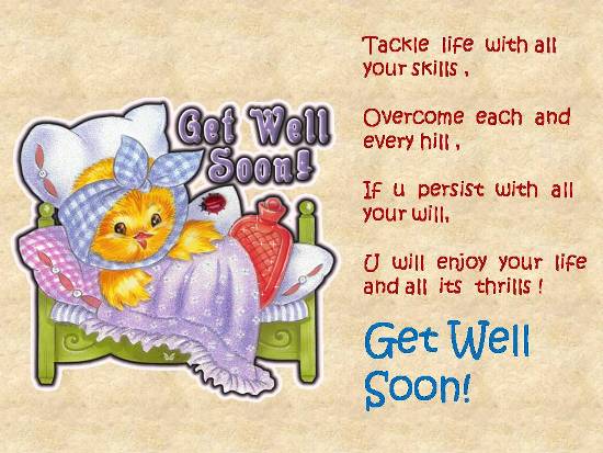 Get Well Soon Poem