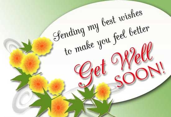 Get Well Soon Status