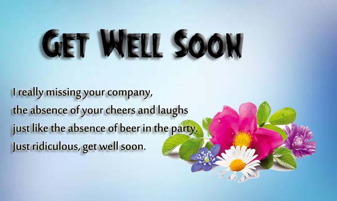 Get Well Soon Your Son