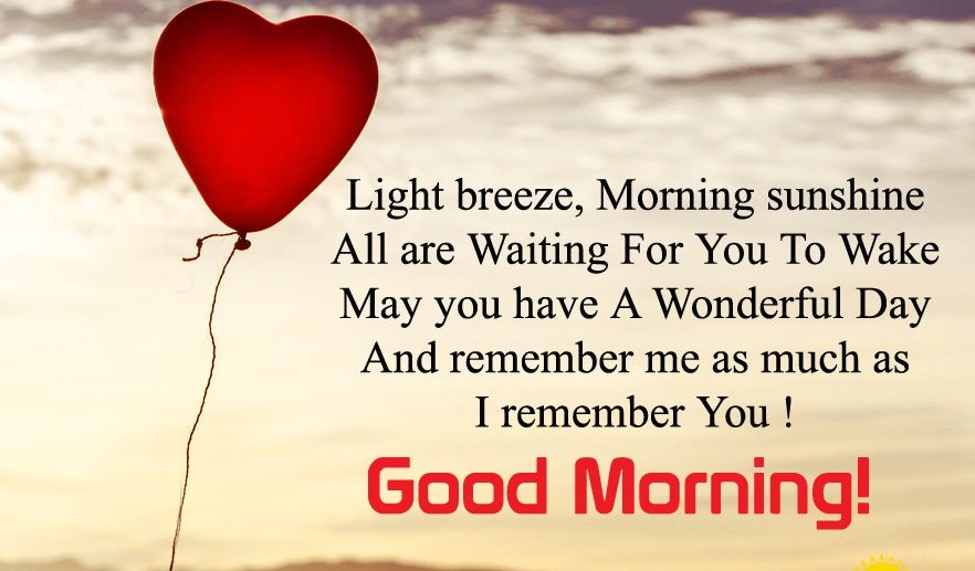 Good Morning Love Messages for Girlfriend