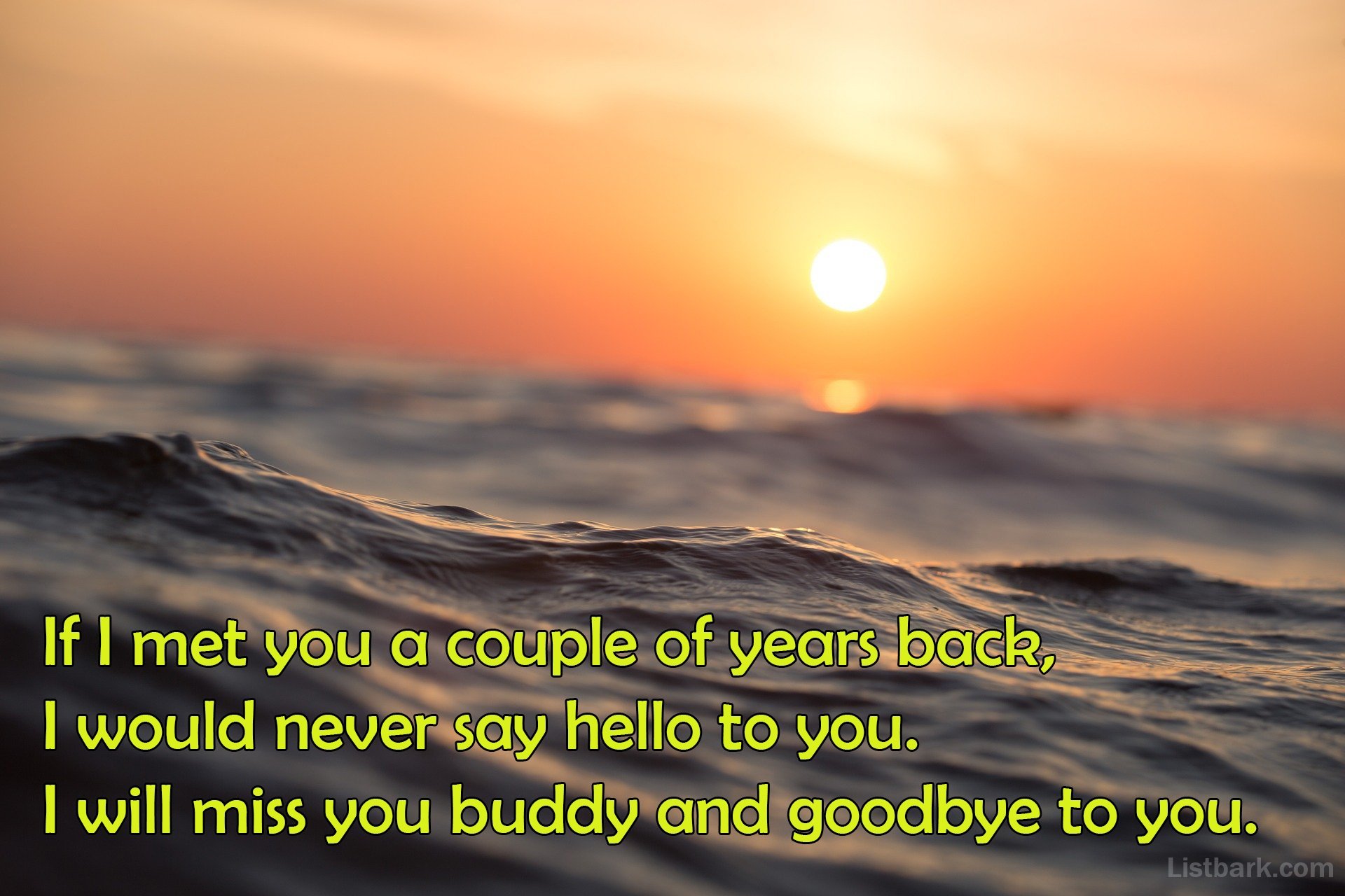 Emotional Goodbye Messages For Boyfriend