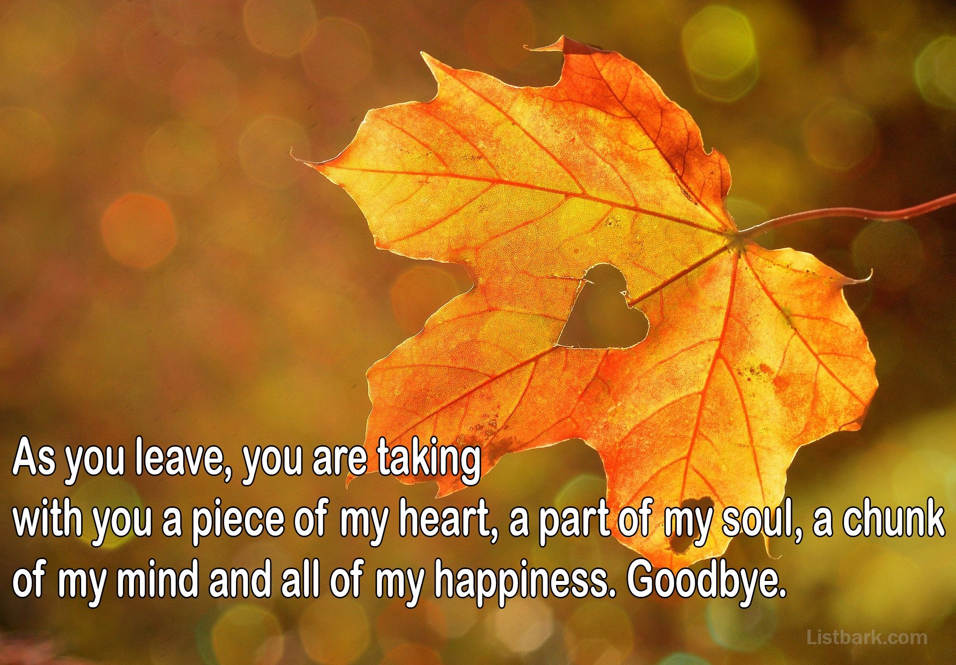 Farewell Message