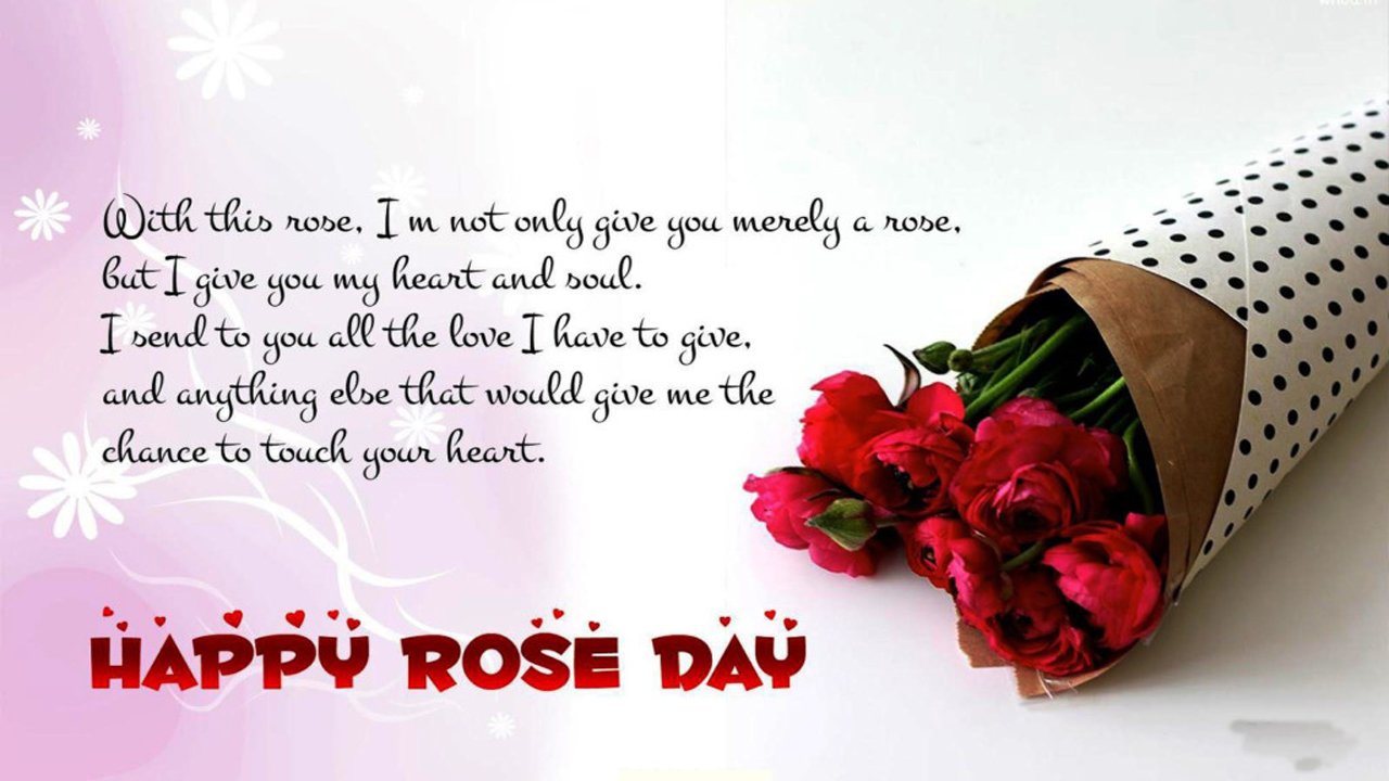 Rose Day Message For GirlFriend