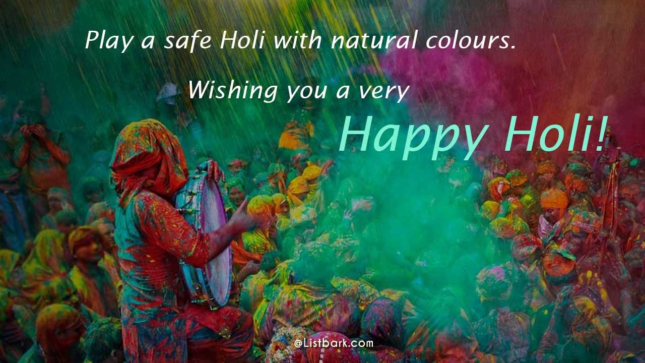 Best Messages For Happy Holi