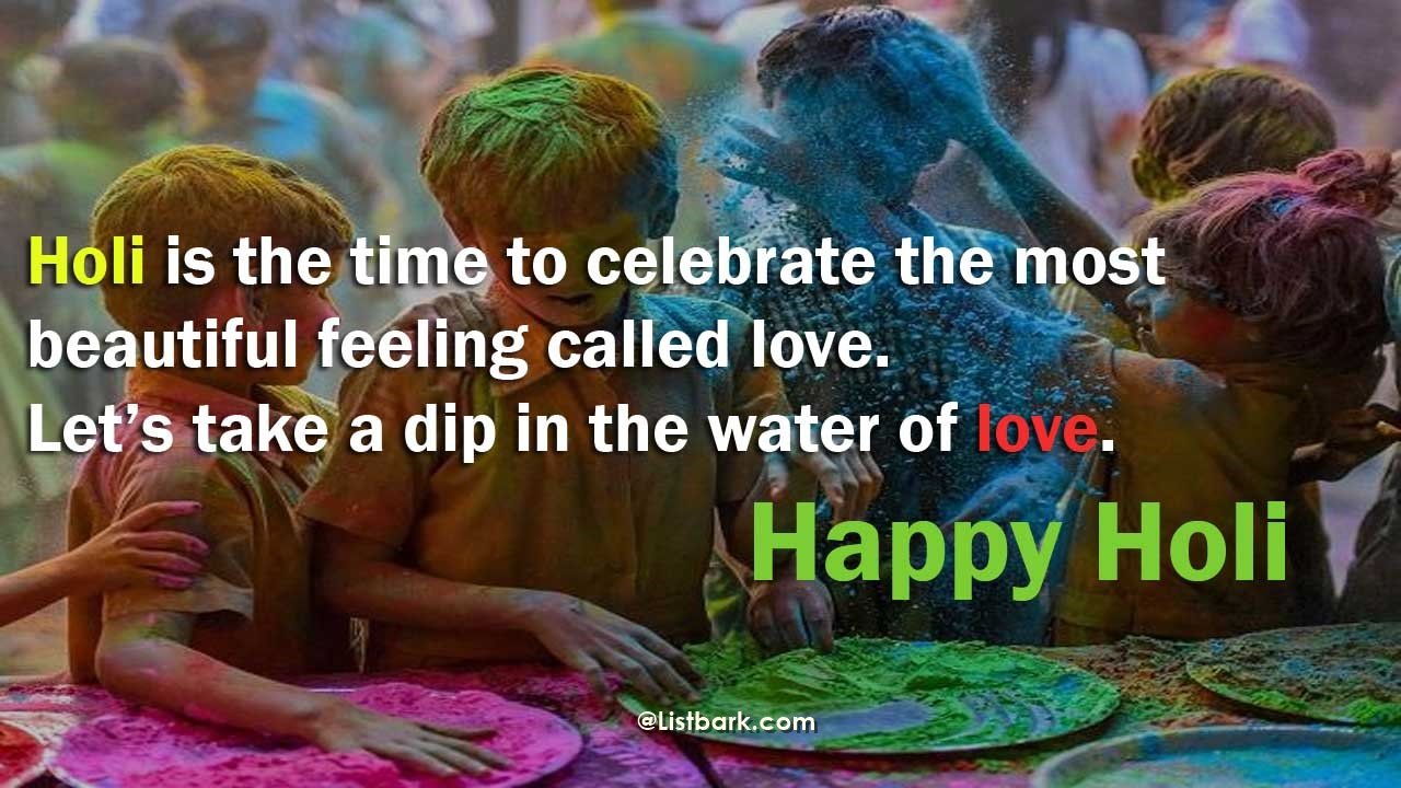 Best Wishes For Happy Holi