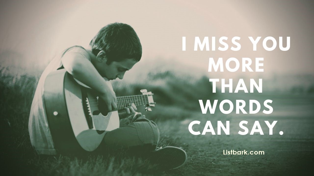I Miss You Quotes Images