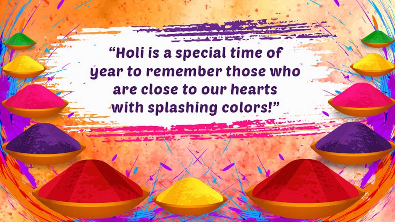 Image For Holi Wishes
