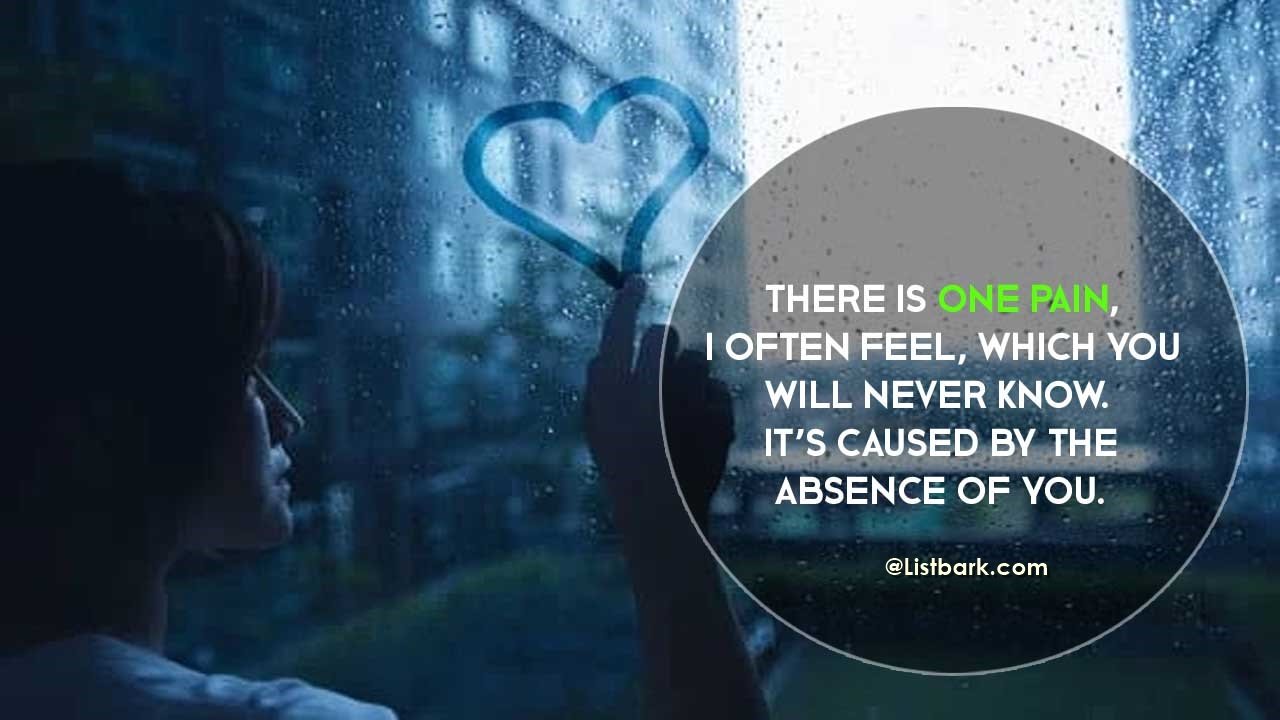 Sad Quotes About Lost Love