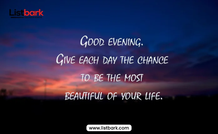 have good evening images