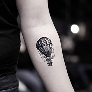 Balloon Tattoo Outline