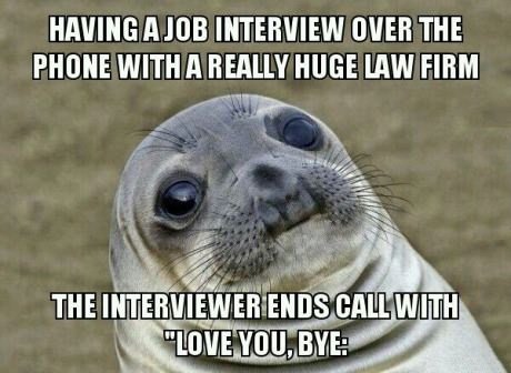 Funny Meme Awkward Interview