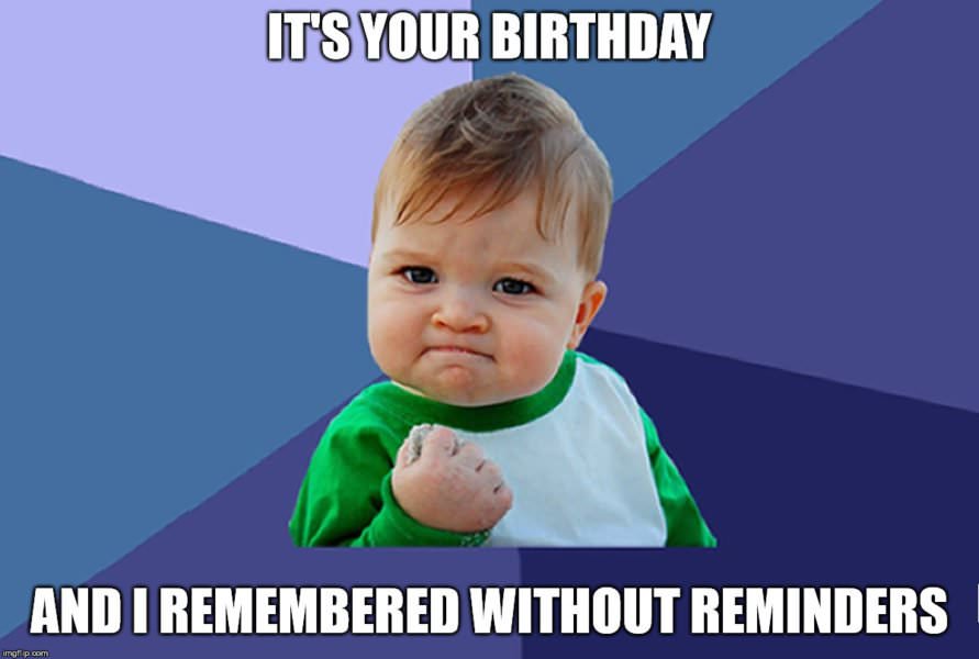Remembered Without Reminders Baby Fist Pump