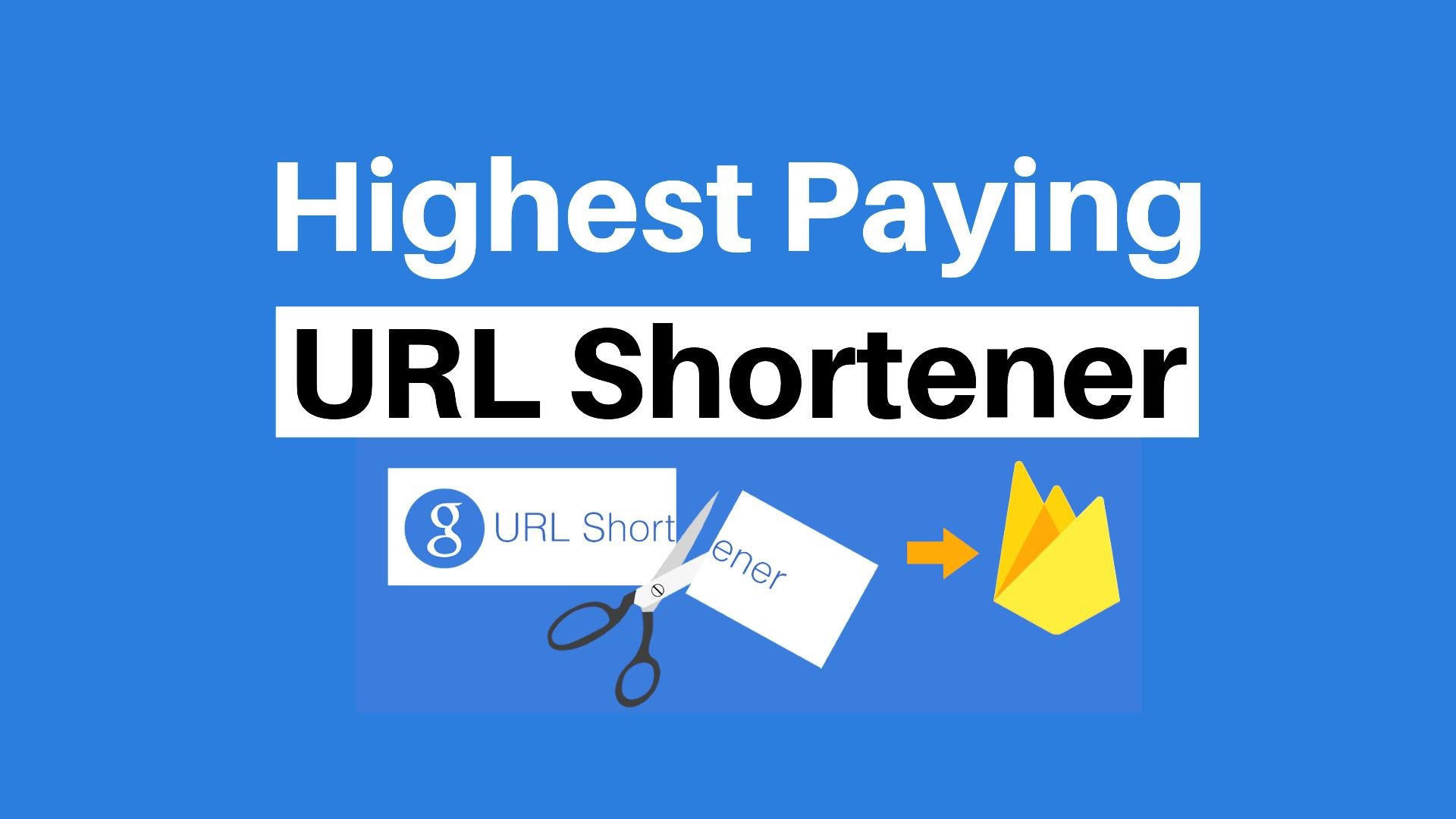 Paying URL Shortener to Earn Money