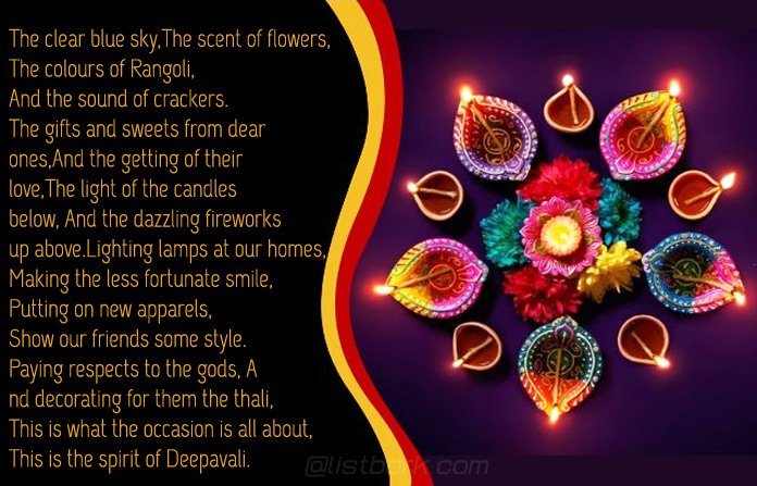Diwali Poetry in English