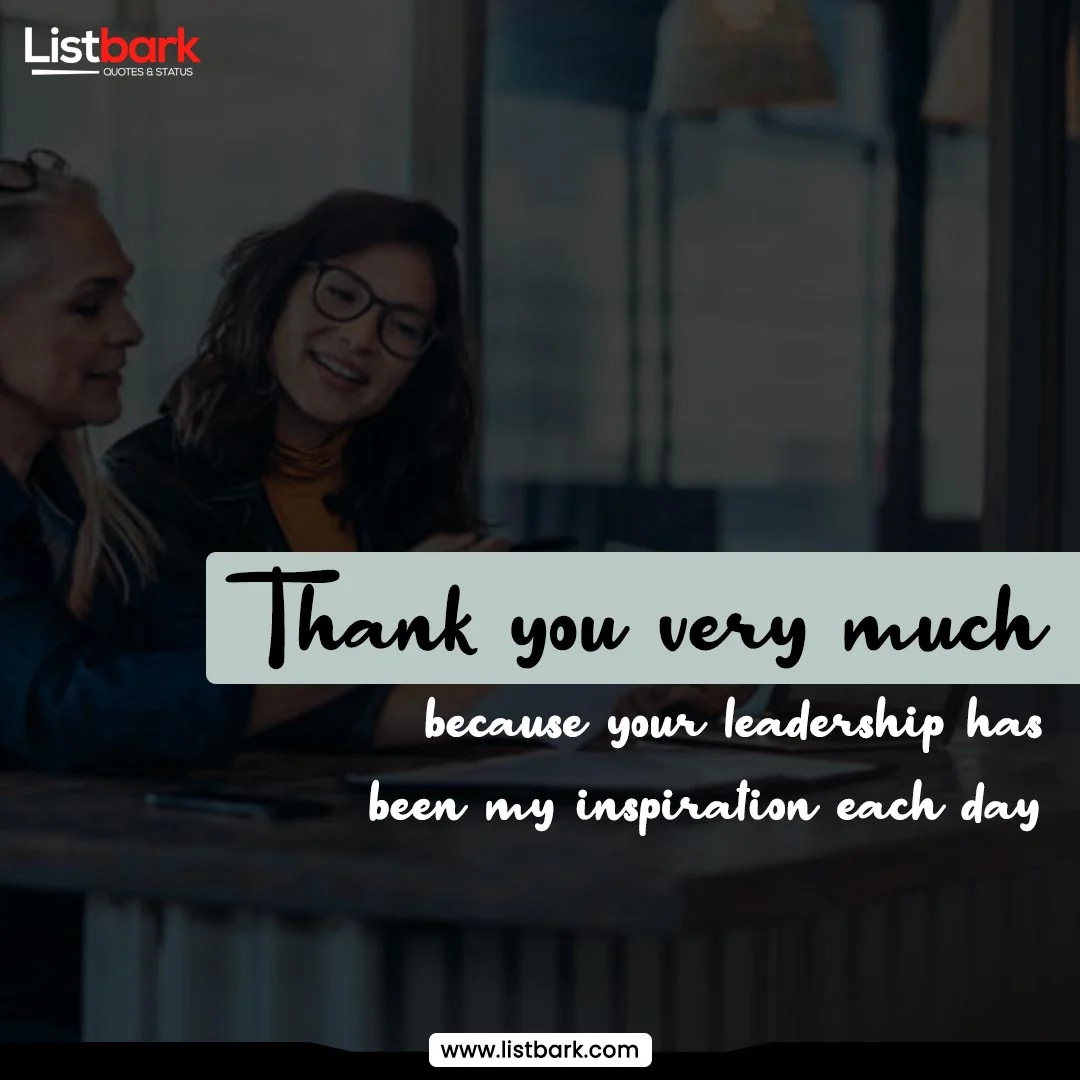 appreciation quotes for boss