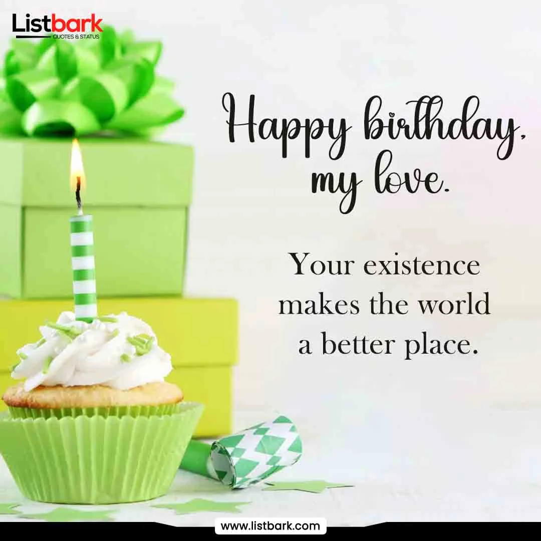 happy birthday love
