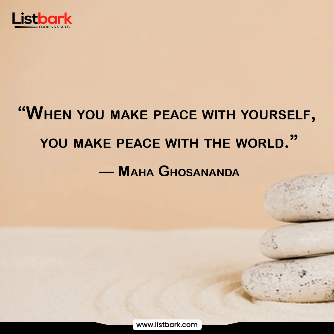 Peaceful Life Quotes