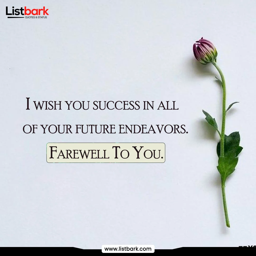 farewell message for colleague